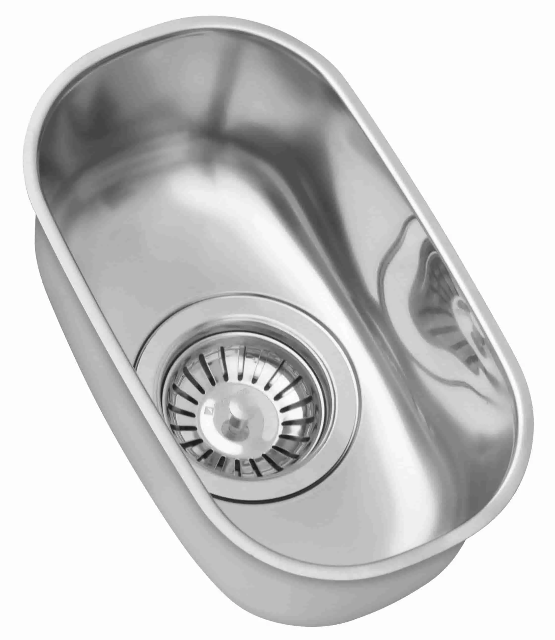 Stainless Steel half bowl sink